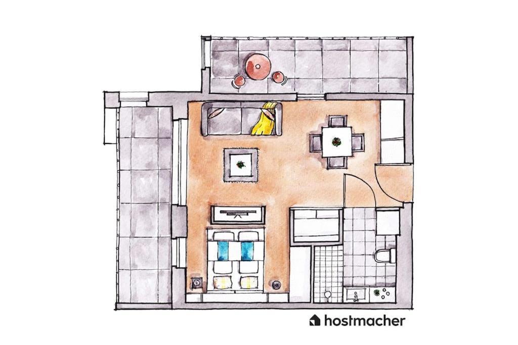 Smart With Terrace By Hm Wien